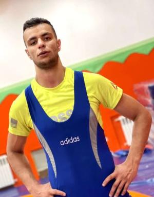 مقام  دوم رشته  کشتی آزاد (مسابقات انتخابی شانزدهمین المپیاد ) منطقه 3